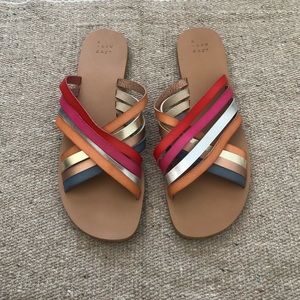 Multi-Cross Strap Sandals